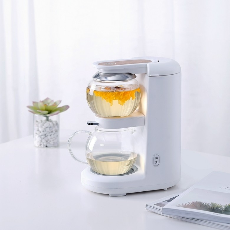 鸣盏·煮茶器MA-1151养生壶mini全自动多功能茶饮机0.5L 